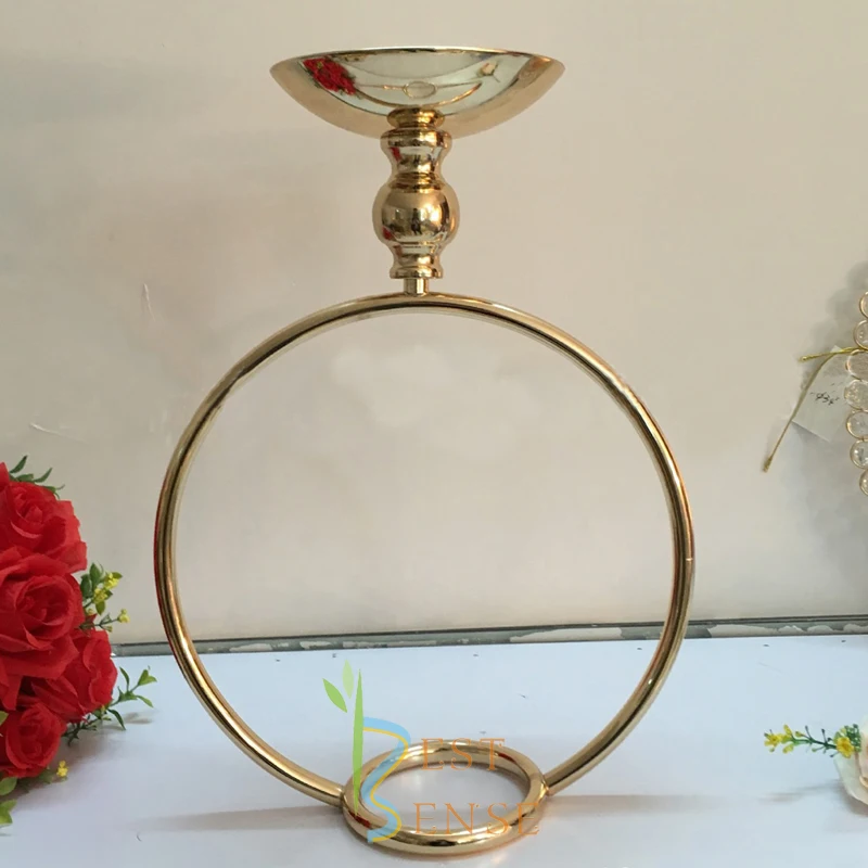 
wedding table ring centerpiece flower stand 