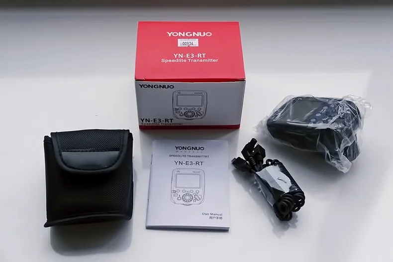 Yongnuo trigger flash trigger YN-E3-RT E3-RT E3RT TTL Flash Speedlite Wireless Transmitter for Canon 600EX-RT as ST-E3-RT