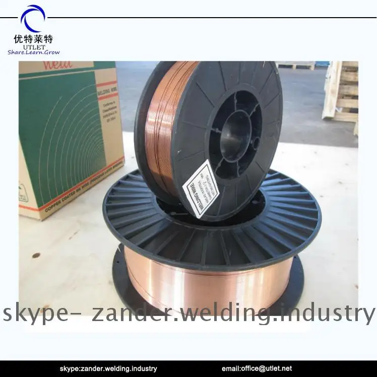 Russia Market CO2 Welding Wire ER70s-6 ER49-1 ER70S-G ER70s-3 ER70S-7 ER70S-2 Copper Coated