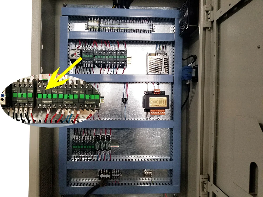 Guillotine shearing machine used cutting mechanical