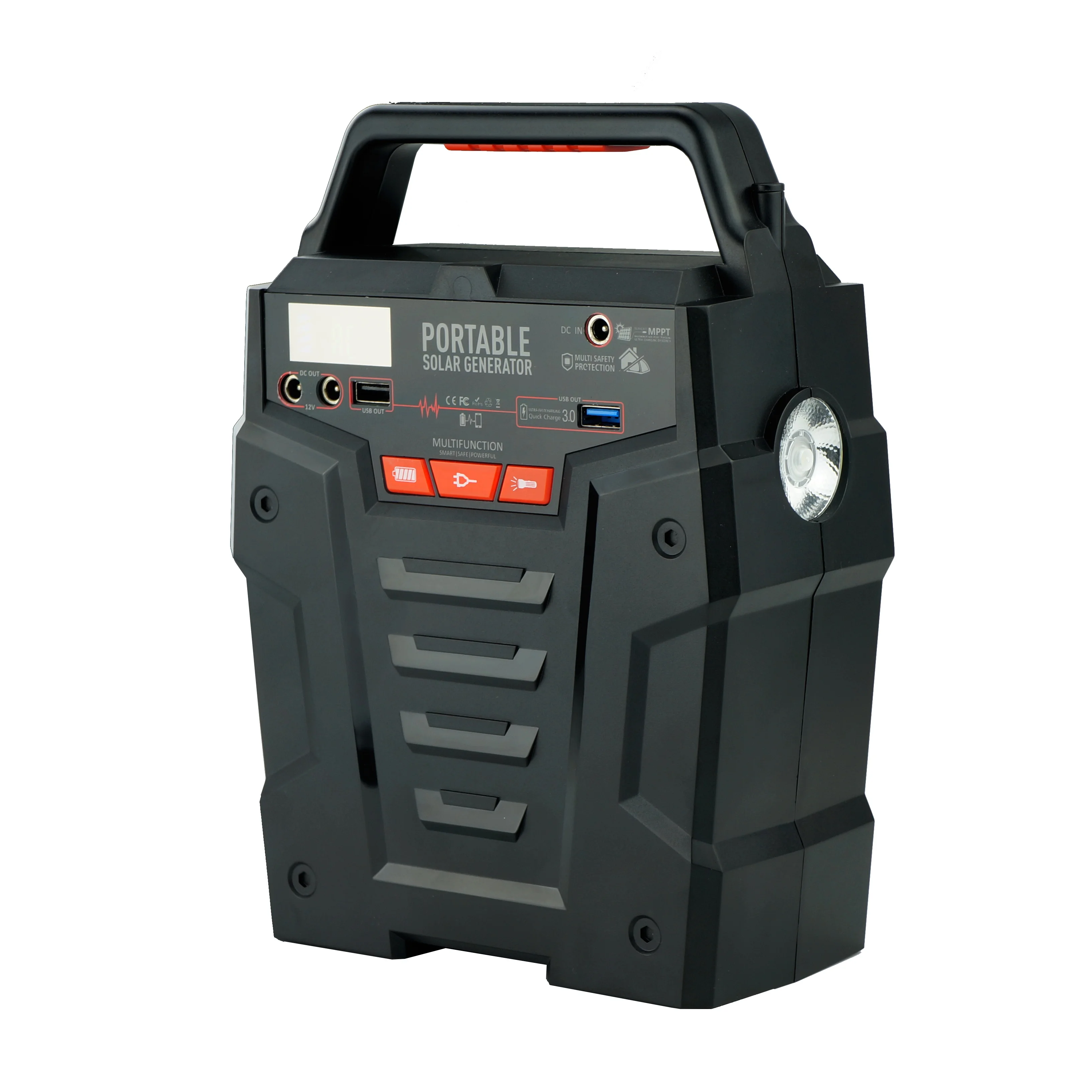 High capacity 75000mAh 3.7V emergency portable storage power station for home and outdoor using