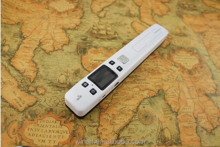 High Speed Portable Scanner A4 Size Document Scanner 1050DPI JPG/PDF Support 32G TF Card Mini Scanner Pen with Pre View PIcture