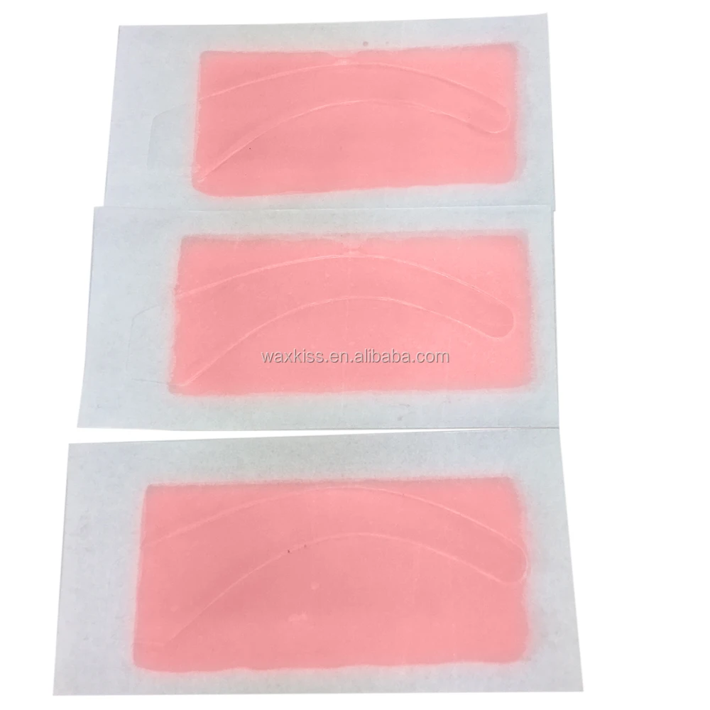 Waxkiss Wholesale Disposable Body ready to use cold wax strips for eyebrow hair removal