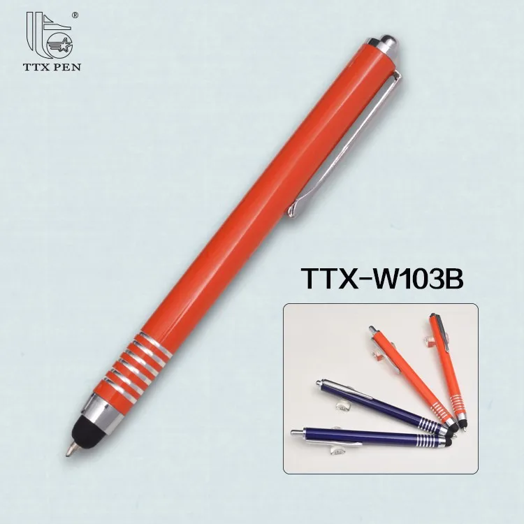 2017 Лучший Рекламный Логотип алюминия шариковая ручка