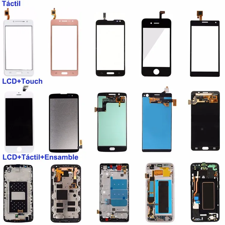 
display para celular pantalla LCD Pantallas tactil de repuesto de alta calidad diferentes marcas pantallas para telefono celular 