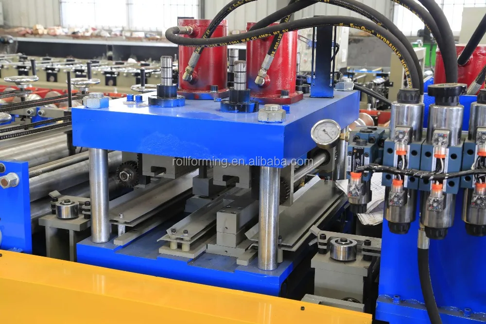 C to Z Quick-change Purlin Machine for C100-300/Z140-300 Profile C Z Purlin Machine Steel Frame & Purlin Machine 245-550mpa BMS