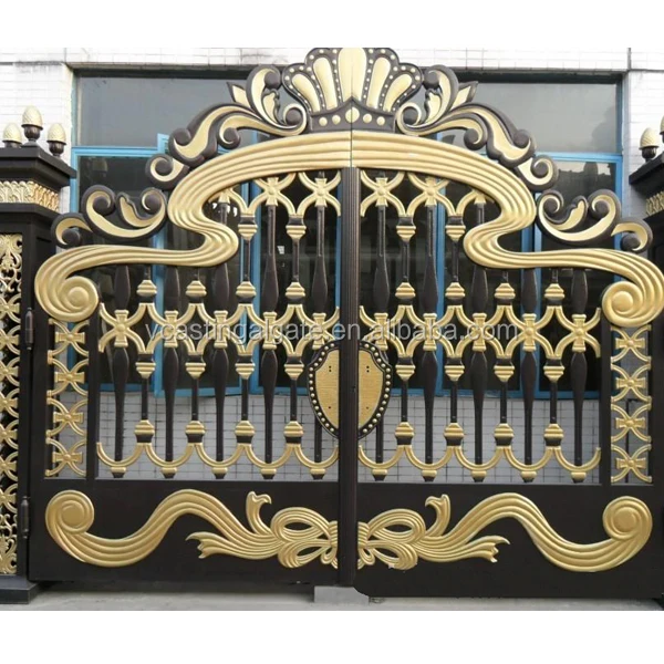 Church casting aluminum gate