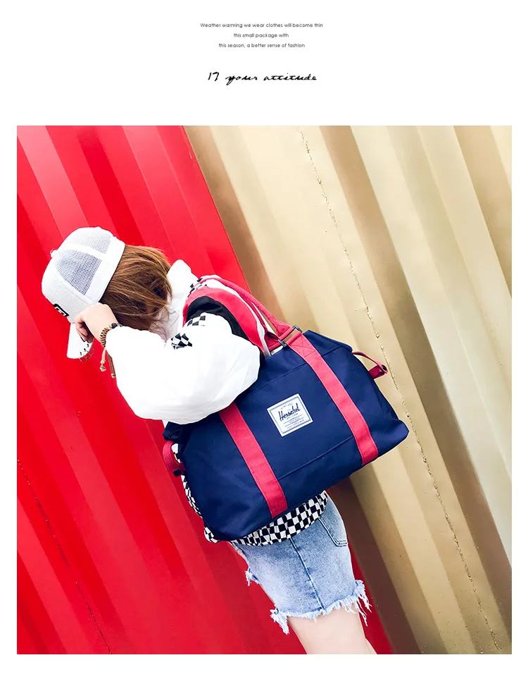 Спортивная сумка-тоут с логотипом на заказ, Складная Водонепроницаемая Спортивная розовая Дорожная Спортивная Сумка для женщин