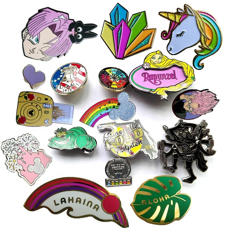 Customized Company Chest Clothing Brand Lapel Pins Metal Enamel Pin Badge & Emblem Gifts Custom Logo Aluminum Gold Plated Pins