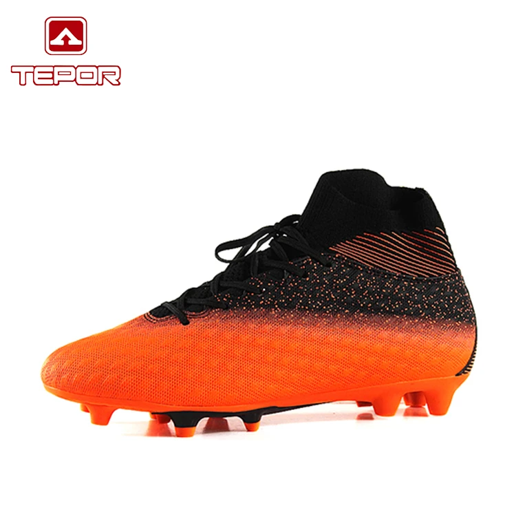 
Hot Sale Comfortable Boy Lace Up Soccer Cleats Shoe 