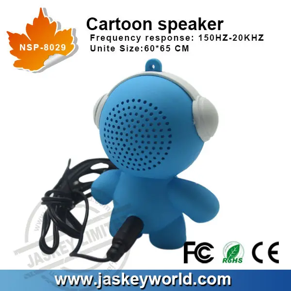 portable print cartoon speaker