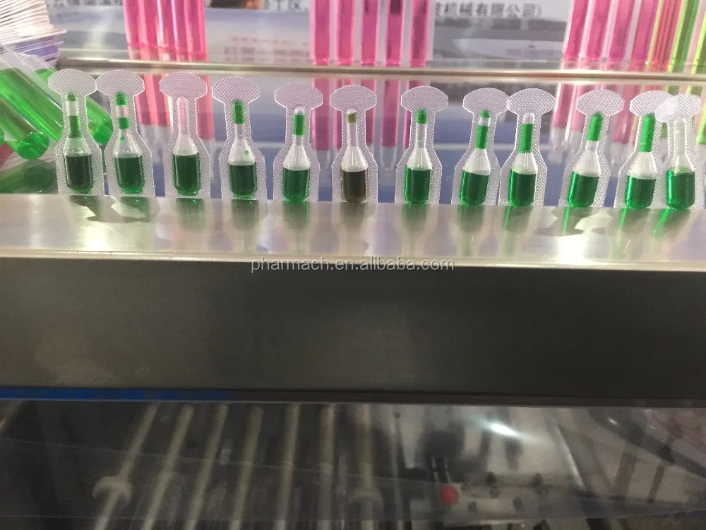 Newly GGS-118B (p5)Automatic PVC PE pharmaceutical Oral liquid packing machine