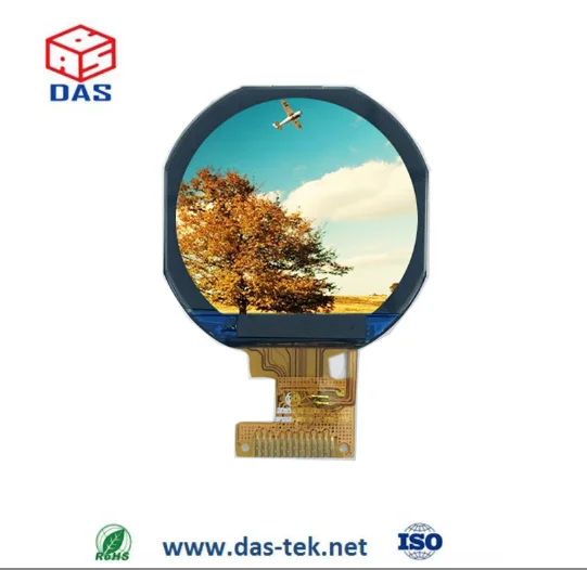 2.36 inch round LCD module with 320x320 dots Raspberry Pi