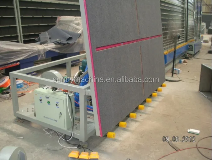 manual glass cutting table/ tilting air flotation glass breaking  table