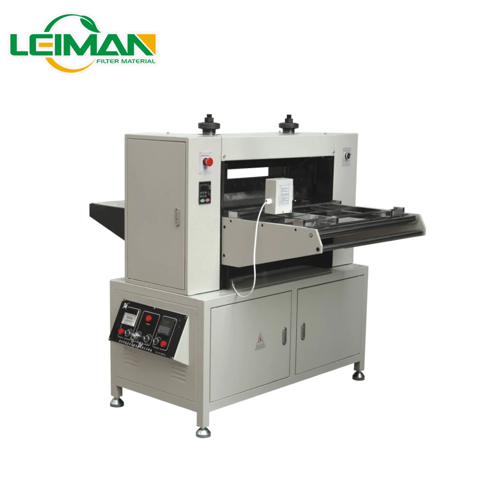 Cabin air filter making machine PLCZ55-1050A Full-auto knife cabin media paper pleating machine