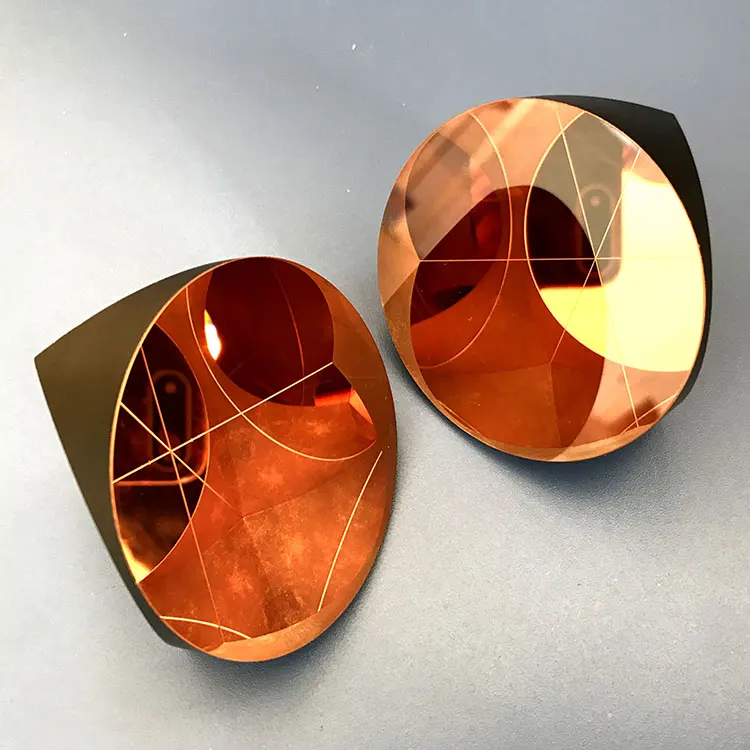 Производство геодезической призмы, призму оптического углового куба для продажи