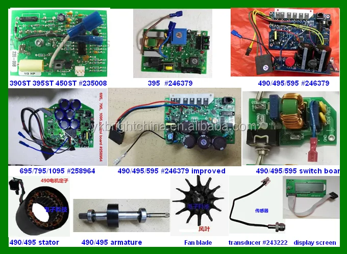 695/795/1095 Motor electric Control Circuit Board # 258964 for GR piston pump airless paint sprayer factory selling