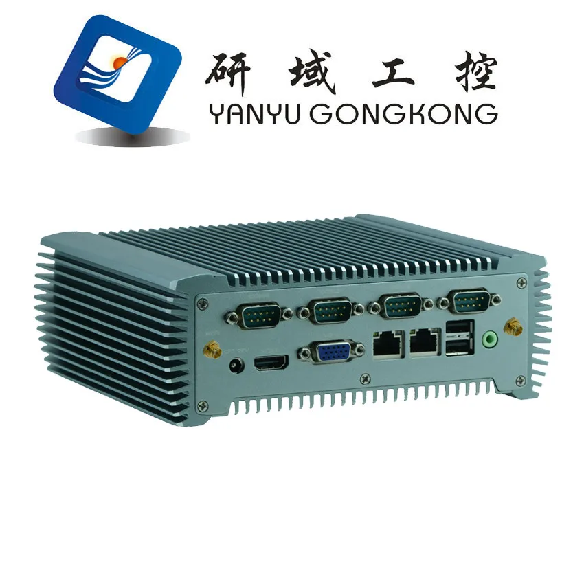 Высокая производительность Intel i5 3317U безвентиляторный box мини-компьютер промышленного управления пк автомобиля