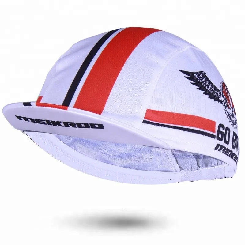 Summer Outdoor Fashion Sports Breathable Biker Skull Hat Custom Bike Cycling Cap
