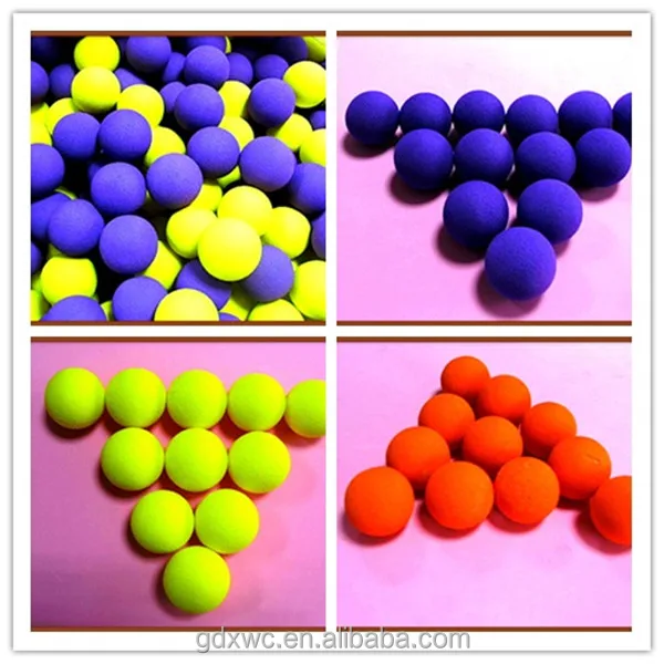 Soft and customized size EVA foam balls