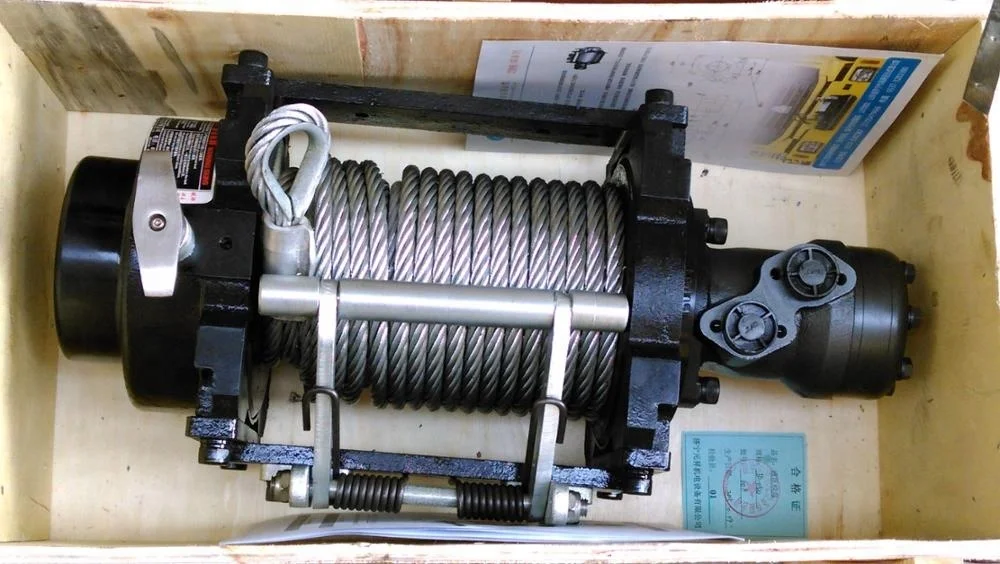 factory directly in stock 5 ton fast speed hydraulic recovery winch
