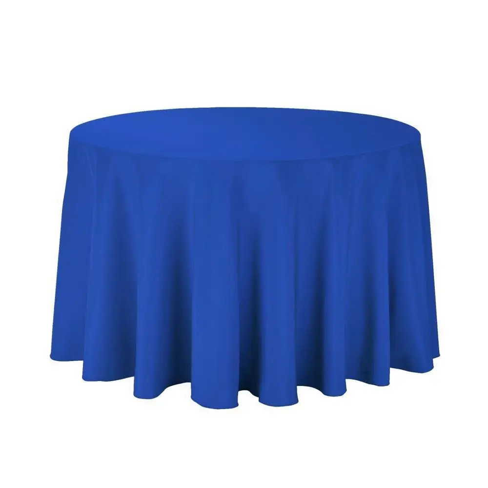 JR981 Manufacturer Wholesale Polyester Round Table Cloth Factory