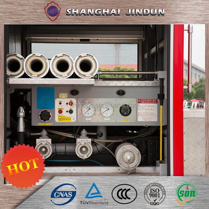 China Top 3 Aerial Ladder Fire Truck with Advanced Technology and Stainless Steel