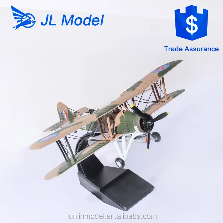 
1940 United Kingdom Faircy Swordfish MK I 1/72 desktop airplane model 