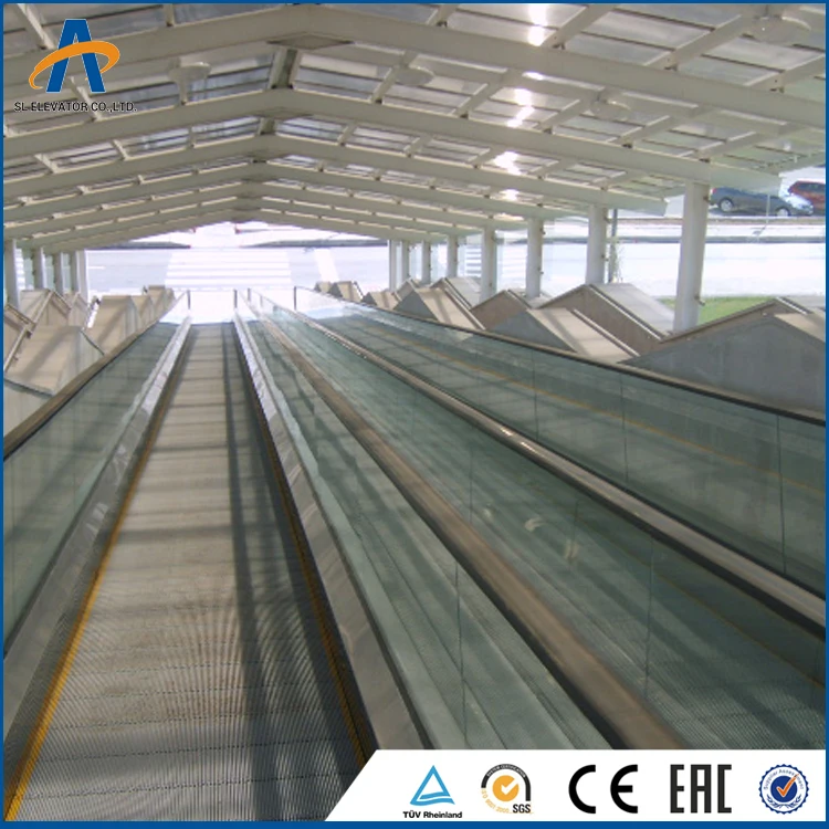 high quality 0-6 degree or 10-12 degree city walkways moving walks