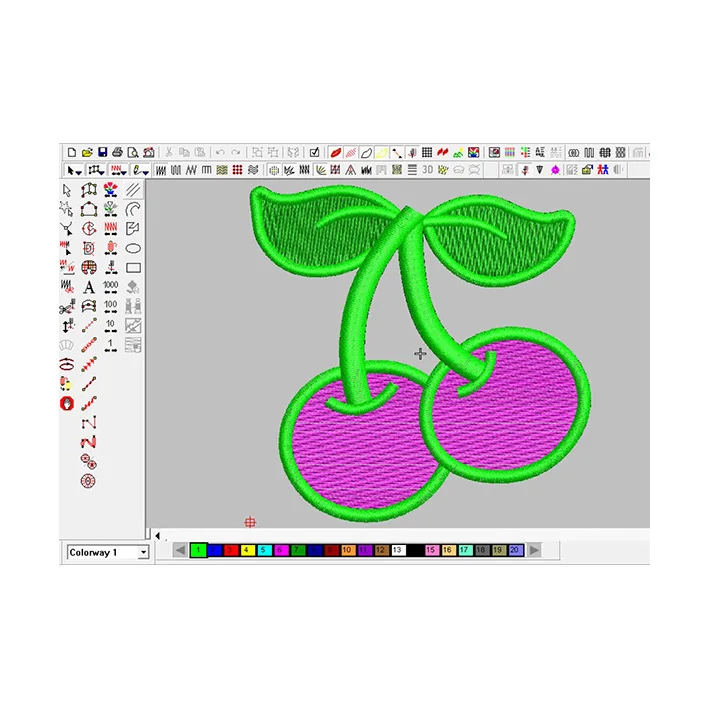 
Senior Designer Fast Cheap High-quality Sequins Applique Skull Design Factory Embroidery Designs 