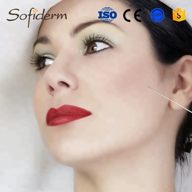 Sofiderm anti aging cross linked hyaluronic acid dermal filler