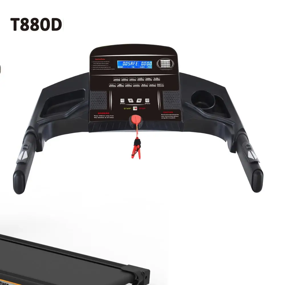 
T880D/T880DF Mini Walking Manual Motorized Treadmill / Small home-use running Machine 
