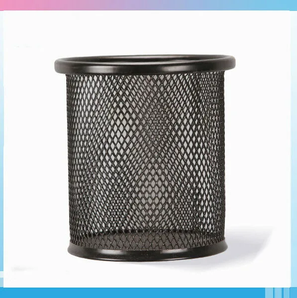 
Office supplies Table storage Round Metal Mesh Pen Holder HT-8312 