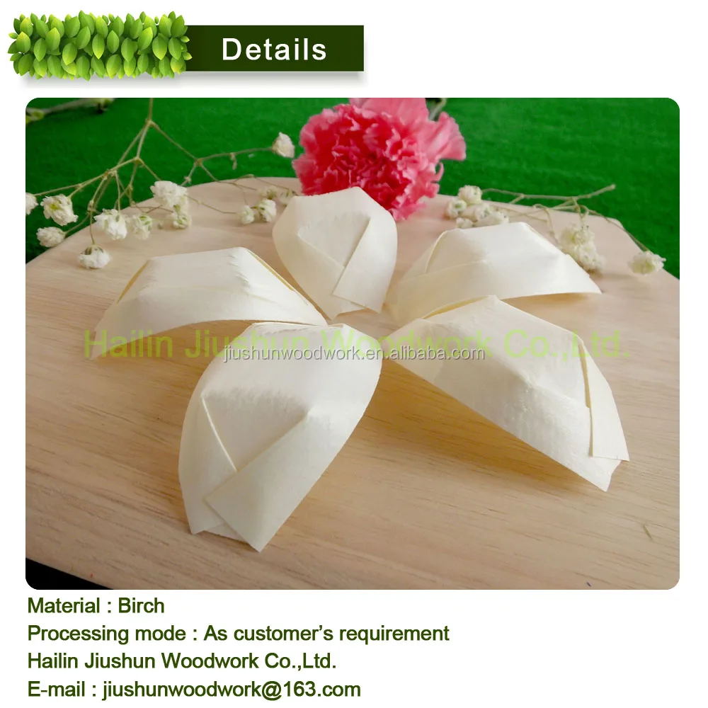 
Wooden sushi boat / food container 