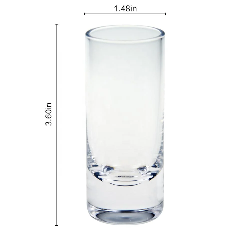 70ml Lead Free Crystal Soju Glasses Mini Tumbler Shot Glass