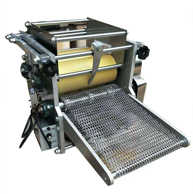 Commercial grain product automatic roti bread flour industrial corn tortilla making machine press maker