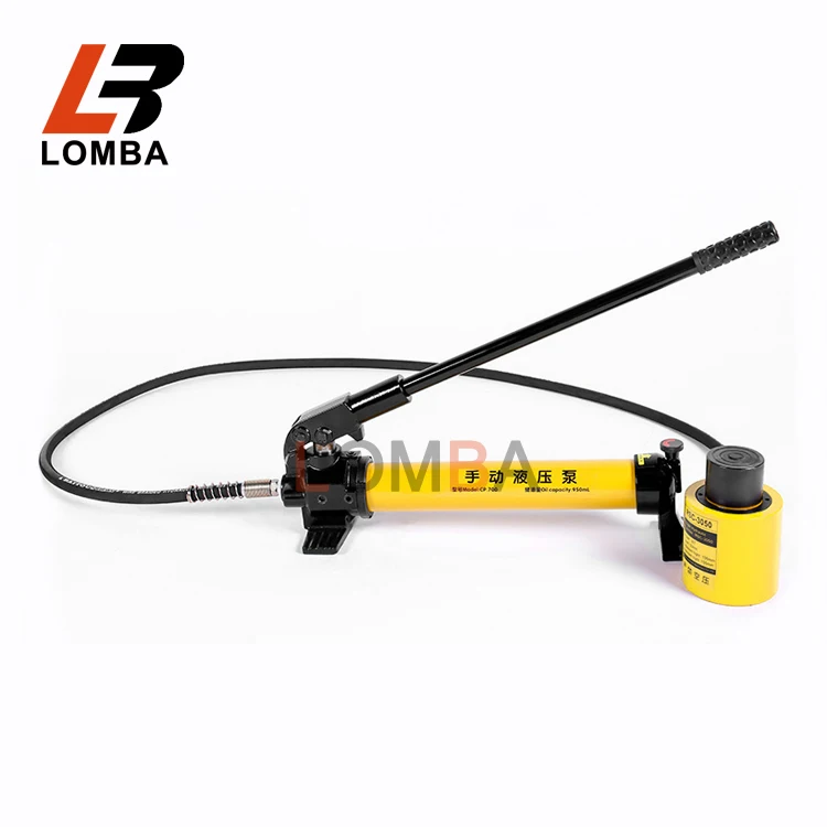 Ручной насос или электрический насос низкой высоты, гидравлический цилиндрический домкрат раздельного типа