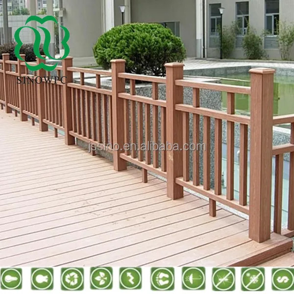 
decorative wood rails 