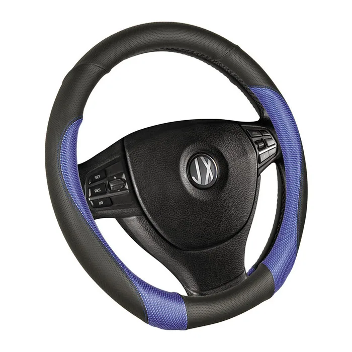 General 38CM breathable non-slip leather car steering wheel cover