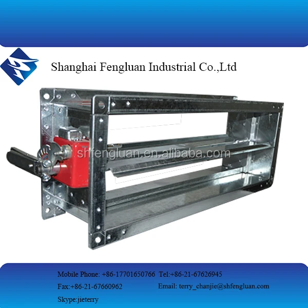 Motorized Fireproof and Smoke Control Damper