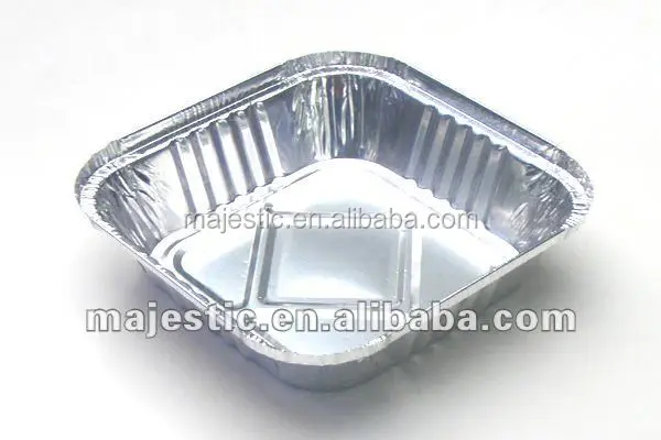 SFD 160 Square aluminum foil container for baking use microwave bake trays