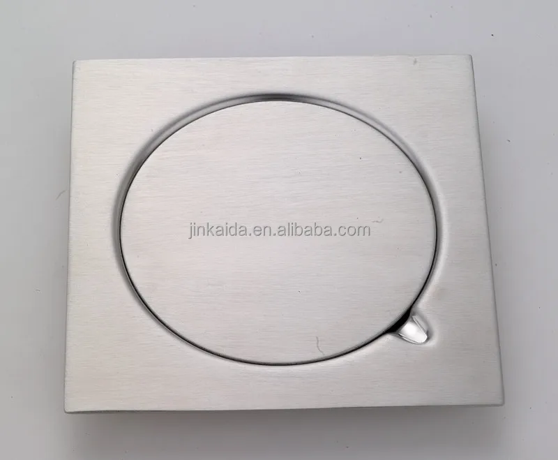 
stainless steel 3pcs floor drain, bathroom accessories, satin finished/ mirror polished clean out 