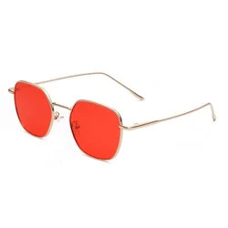 2021 New Type Metal American Irregular Ocean lens sunglasses