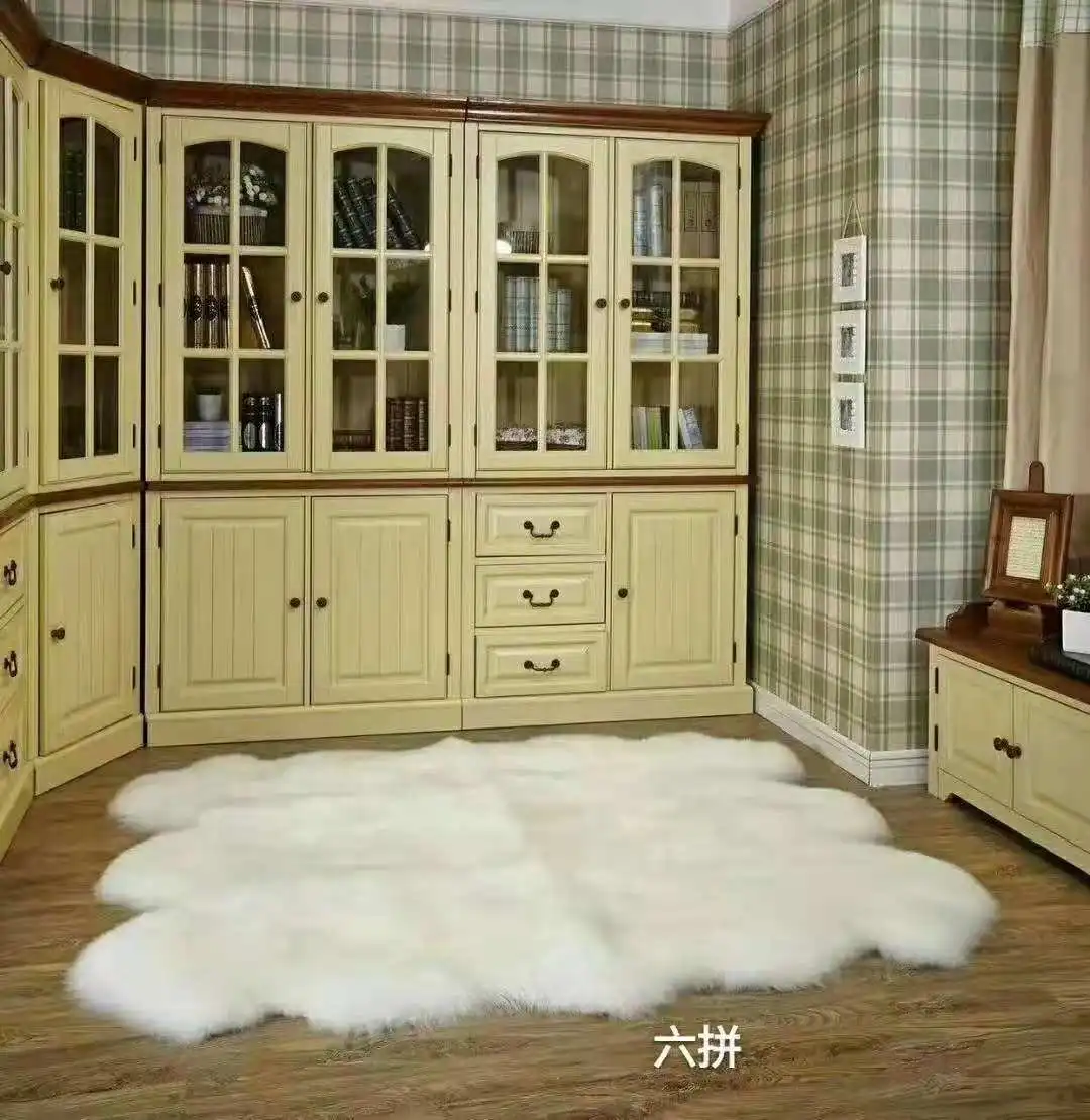 
Customized OEM Wholesale Natural Long Wool Mongolian Lamb Fur 