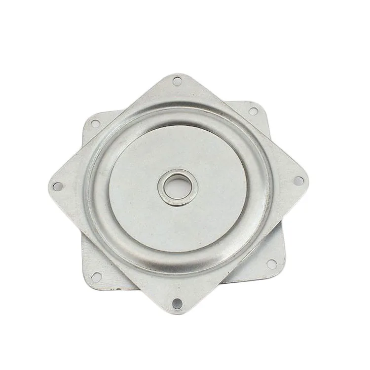 Мебельные гарнитуры из 4 дюйма свободного покроя с плиты шарикового поворотного подшипника ТВ стойки деревянный стол металла ленивый Сьюзен поворотной платформы