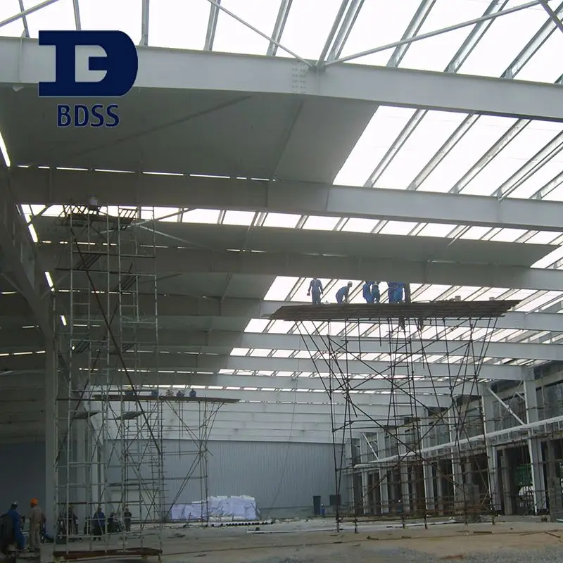 
Chinese 2 Floor Steel Structure Warehouse Fabricated Warehouse Building 