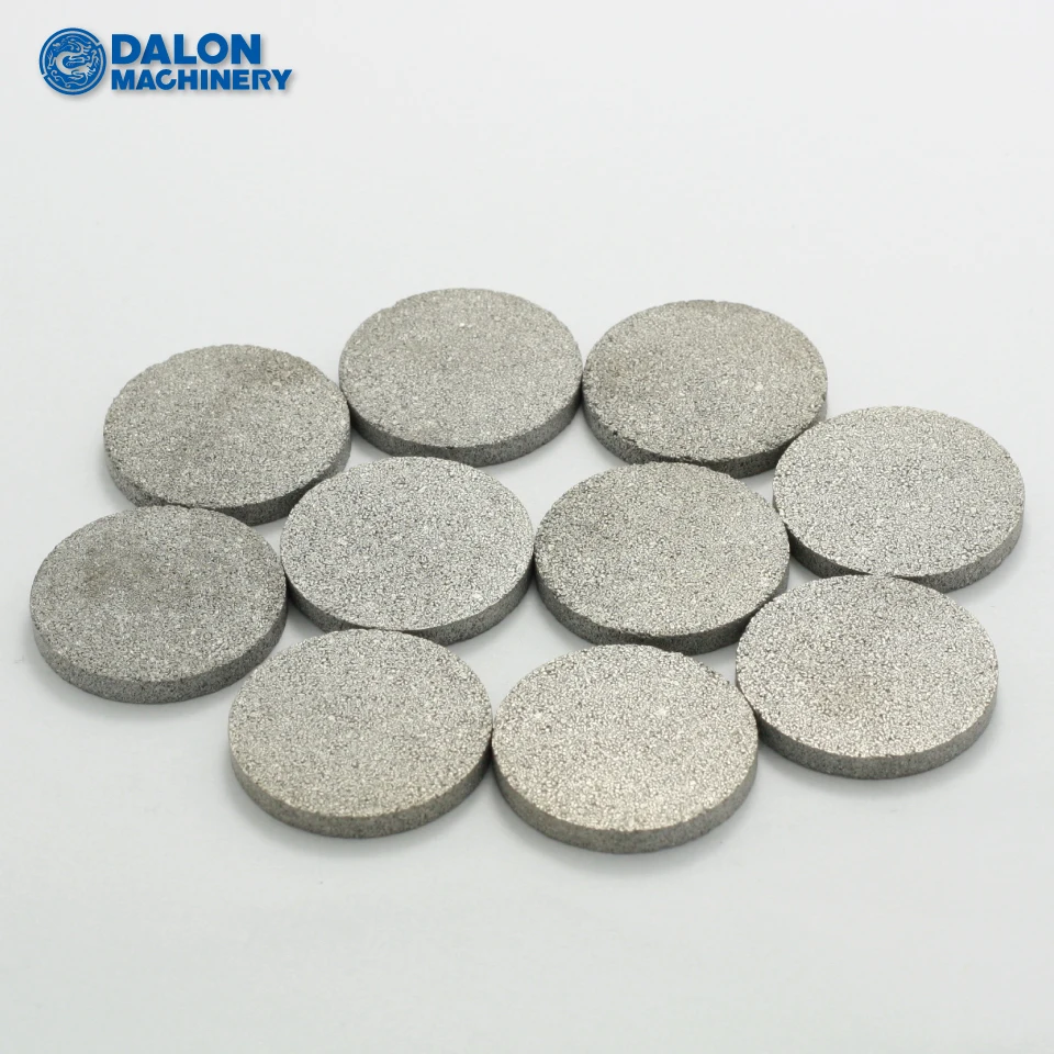 5 micron sintered stainless steel filter