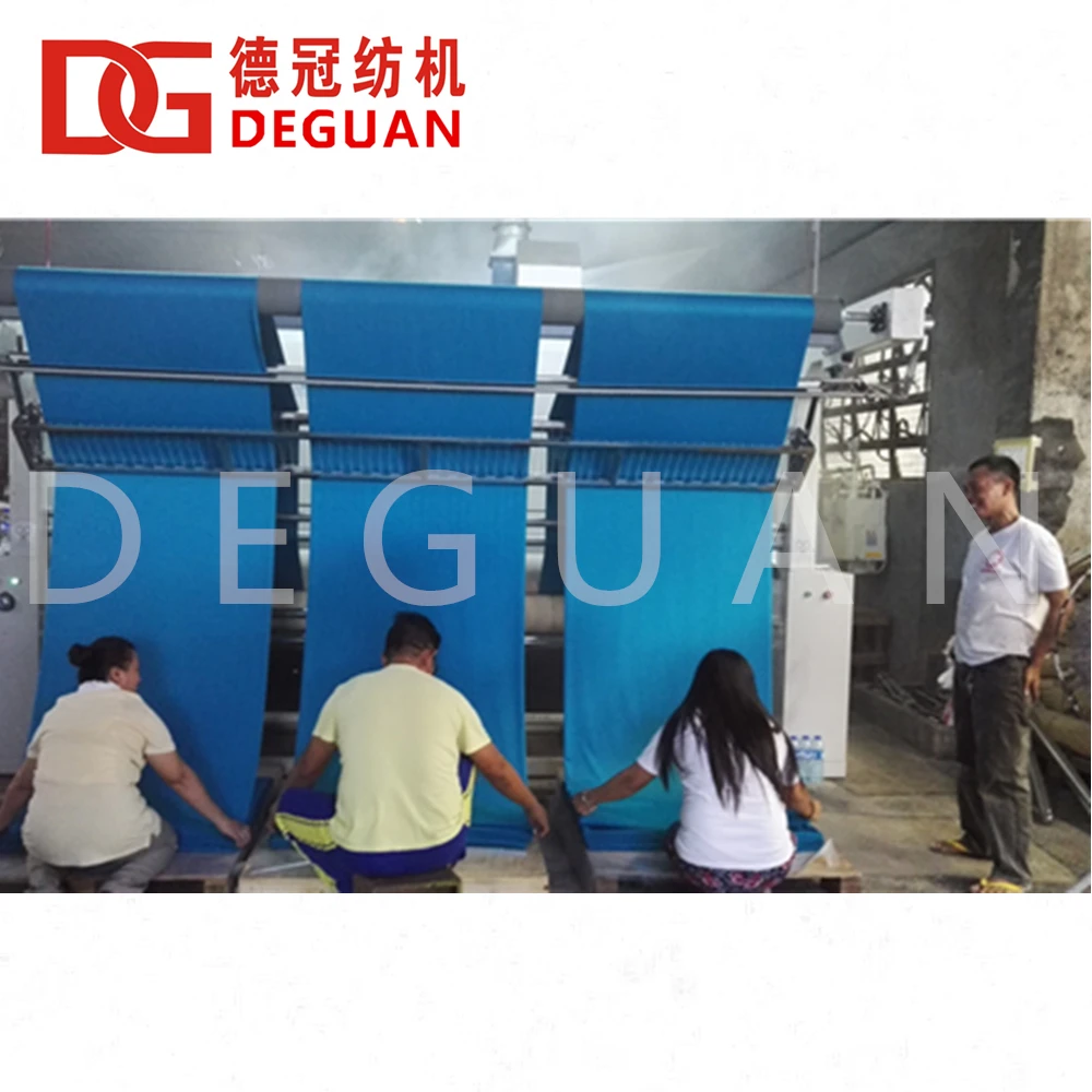 
Heat Setting Machine with Chains for tubular chemical knitted fabric High Temperature 180 