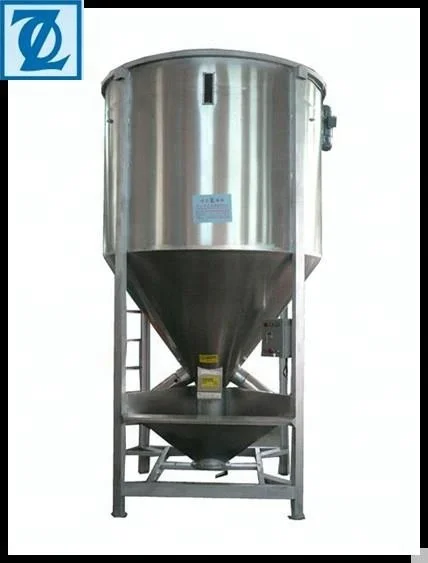 500-15000kg Low Power Consumption Vertical Plastic Powder Mixer