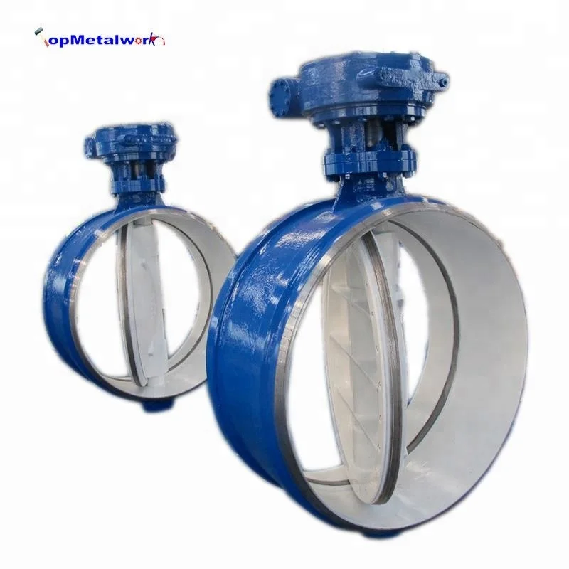 Worm Gear Drive Ductile Iron Double Eccentric Butterfly Valve